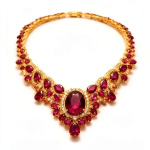 Vòng Cổ Ruby Hoàng Gia